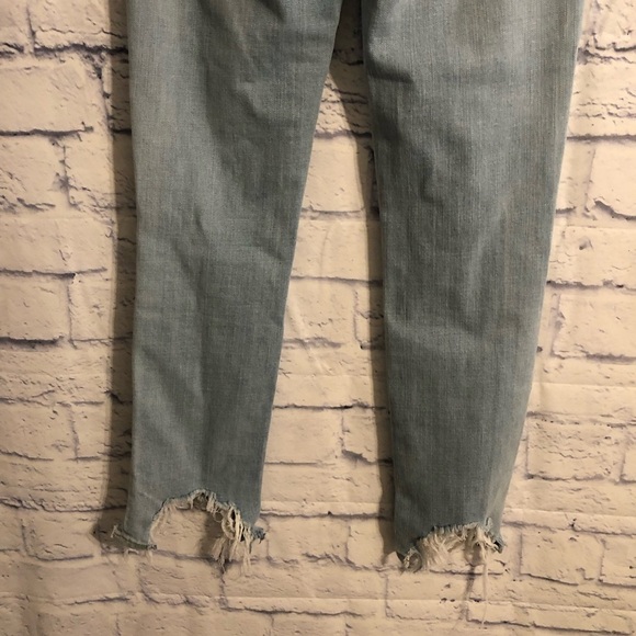 L'AGENCE High Line Skinny High Rise Fade Out Jeans Sz 24 - Picture 7 of 8
